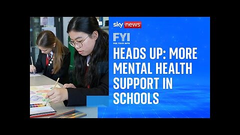 FYI: More mental health support in schools