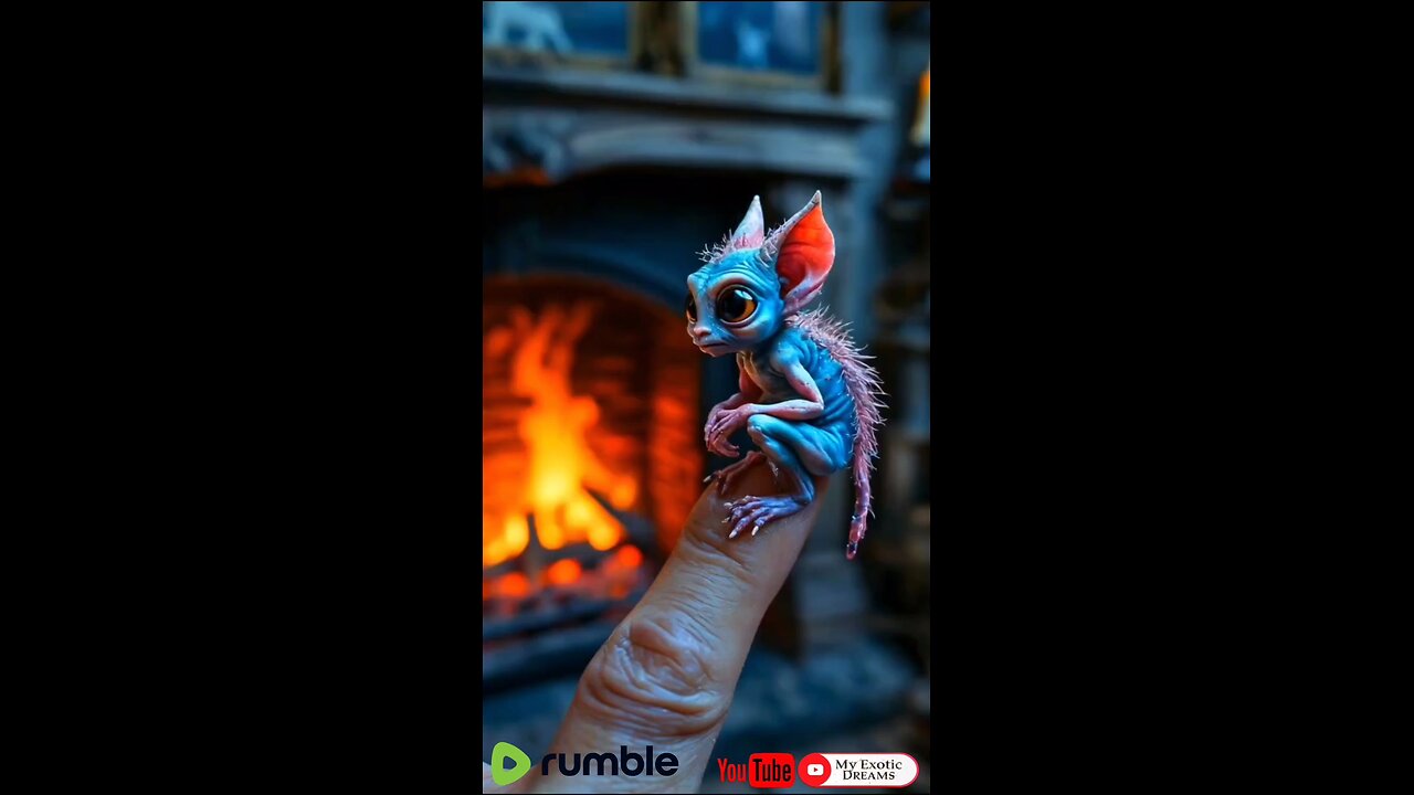 I Found This Tiny Alien in My Fireplace — You Have to See This! 😍