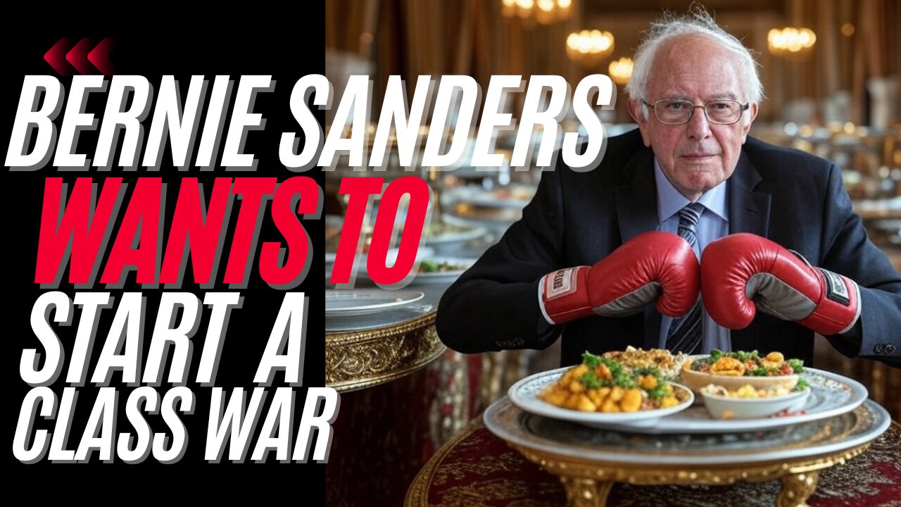 BANNED on YOUTUBE - Bernie Sanders wants to start a class war!