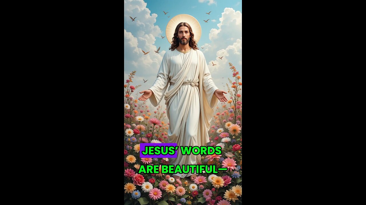 Jesus words are beautiful ❤️
