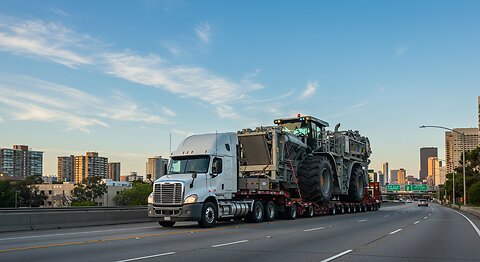 Oversized truck