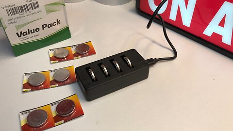 Lithium CR2032 Batteries 45mAh Charger Rechargeable Button Lir2032 Battery 2032 Apple AirTag Watches