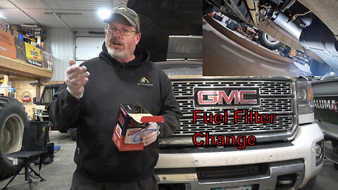 🔧 GMC Diesel Pickup Fuel Filter Change