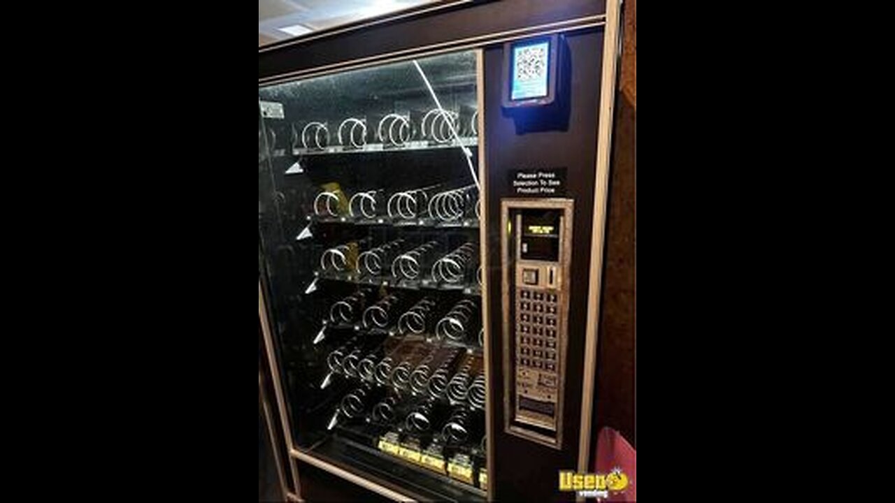 Automatic Products AP7000 Glass Front Snack Vending Machine For Sale in Indiana!