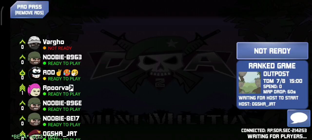 Mini militia legendary match