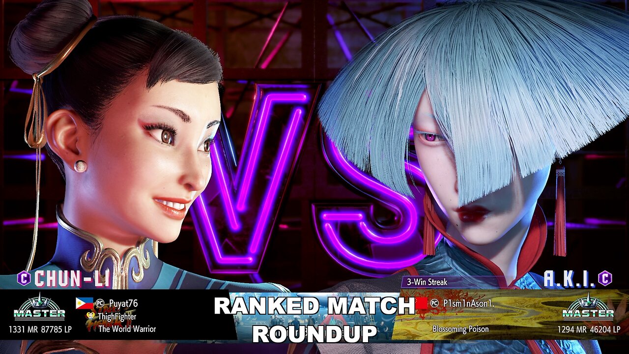 Kuya Kalbo SF6 Ranked Match Roundup. Chun Li Master Rank [Hori Fight Stick]