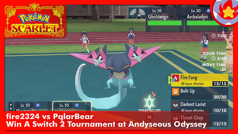 fire2324 vs PqlarBear - Win A Switch 2 Tournament at @AndyseousOdyssey | Pokemon VGC