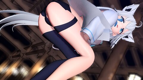 【Hot Dance】白上フブ○/MAMAMOO - ILLELLA【MMD】