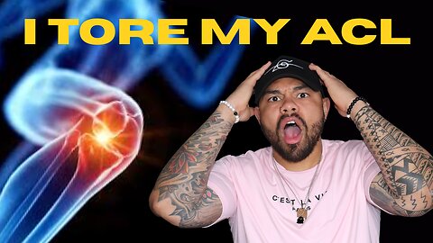 I Tore My ACL… and I Need Surgery (Day 1) 😩