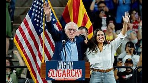 AOC and Bernie Rallies, more fake resistance.