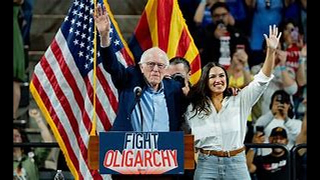 AOC and Bernie Rallies, more fake resistance.