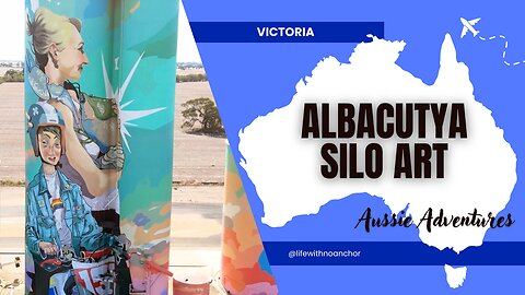STUNNING Rural Art Transformation: Abandoned Desert Silo Becomes Vibrant Masterpiece in Victoria