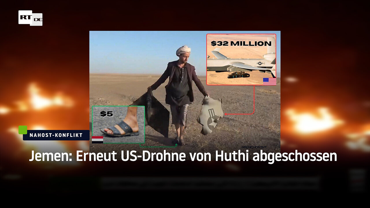Jemen: Erneut US-Drohne von Huthi abgeschossen
