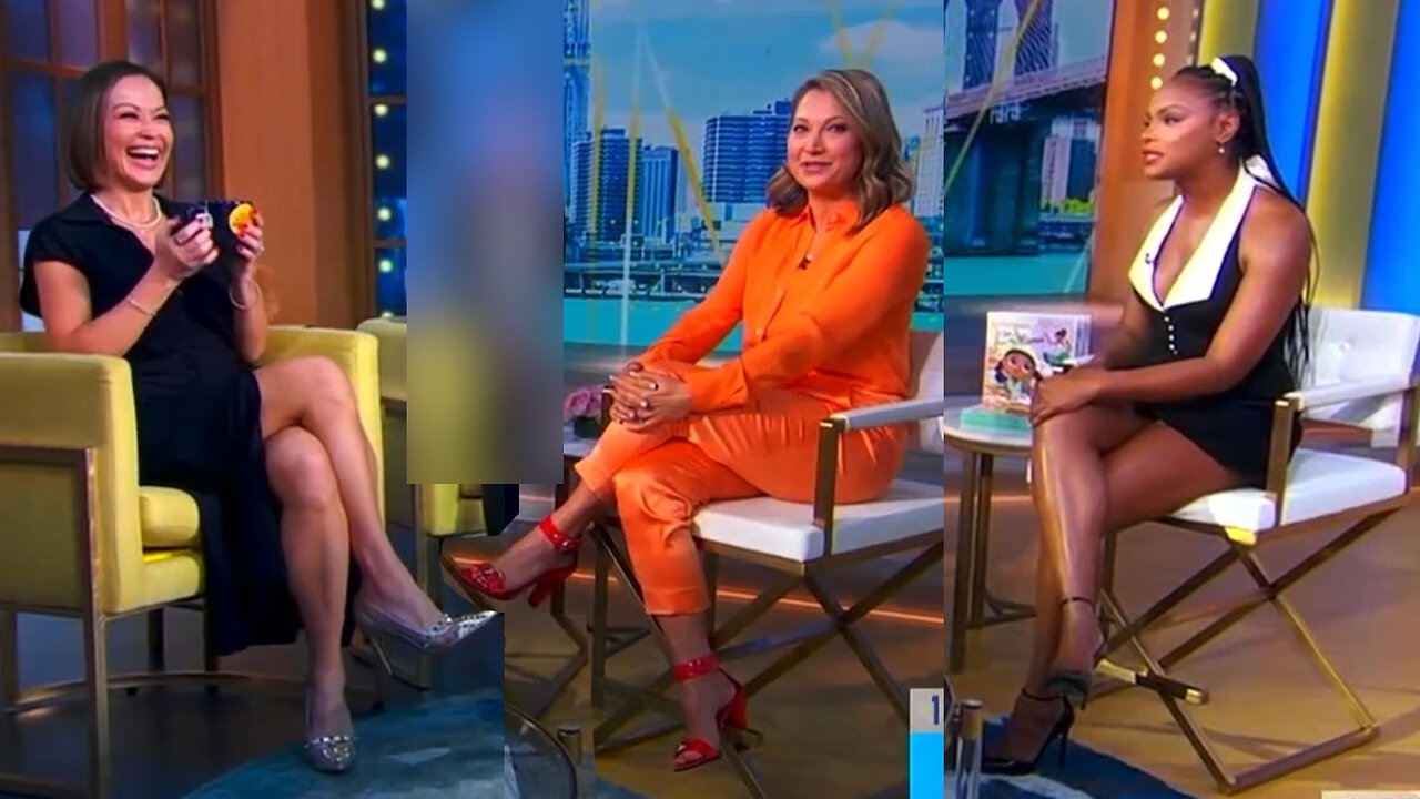 Eva Pilgrim, Ginger Zee and Tika Sumpter Apr 23 2025