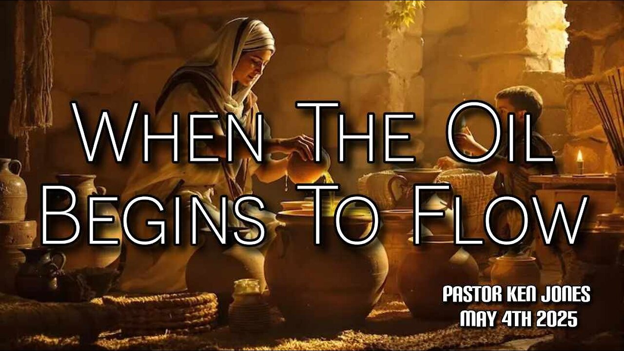 When The Oil Begins To Flow