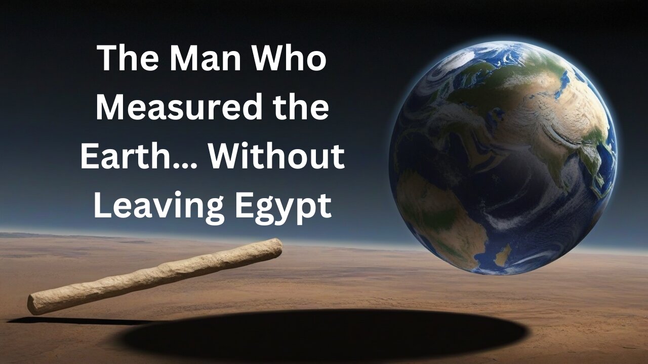 The Man Who Measured the Earth… Without Leaving Egypt