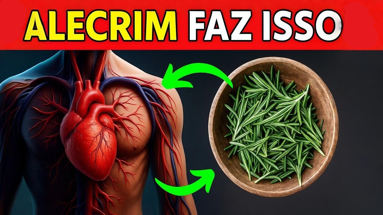 COMA ALECRIM por 30 DIAS e VEJA o que ACONTECE com seu CORAÇÃO (Resultado CHOCANTE)