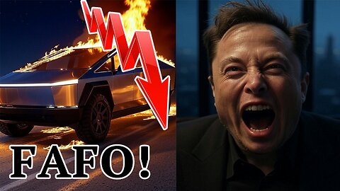 Elon Musk's Tesla Stock FOUND OUT after Trump feud! FAFO!