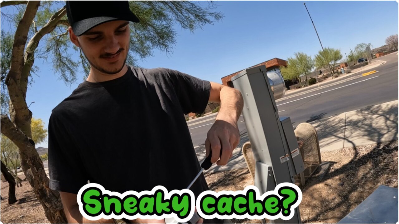 Sneaky Geocache