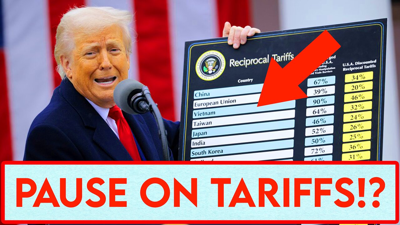 TRUMP PAUSED THE TARIFFS!? Well, sort of. | PNH Clips