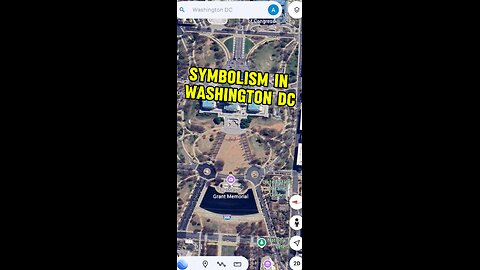 Masonic symbolism in Washington DC , large scale