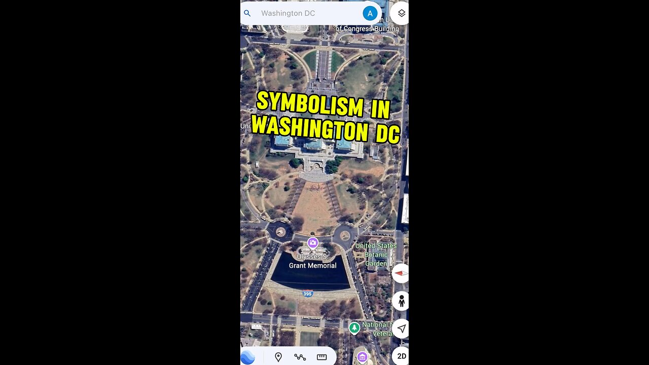 Masonic symbolism in Washington DC , large scale