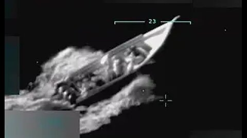 Secretive U.S. Military Aircraft Destroys Drug Boat in Dramatic Footage