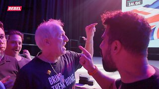 Tommy Robinson HATER SHUT DOWN by Israeli Minister