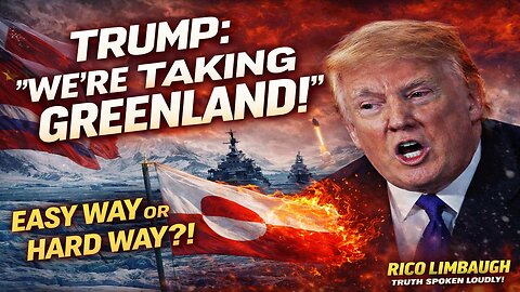 “TRUMP: ‘WE’RE TAKING GREENLAND’ 🇺🇲 Easy Way or Hard Way❓”