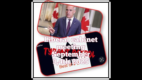 Liberal cabinet meeting in Toronto September 3-4th September 2025