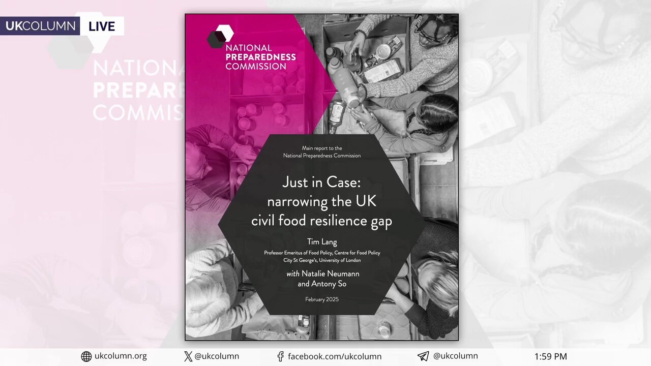 Regenerative Agriculture: Is the Food System Ready for Shocks Ahead? | UK Column News