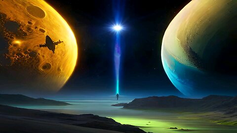 universe space planet entertainment music