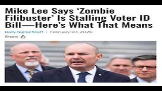 Sen. Mike Lee End 'Zombie Filibuster,' SAVE America