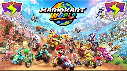Mario Kart World: lightning cup.