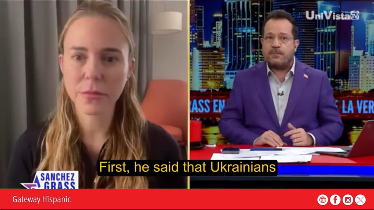 Maria Herrera Mellado Analyzes President Trump’s Criticisms of Ukraine and Europe