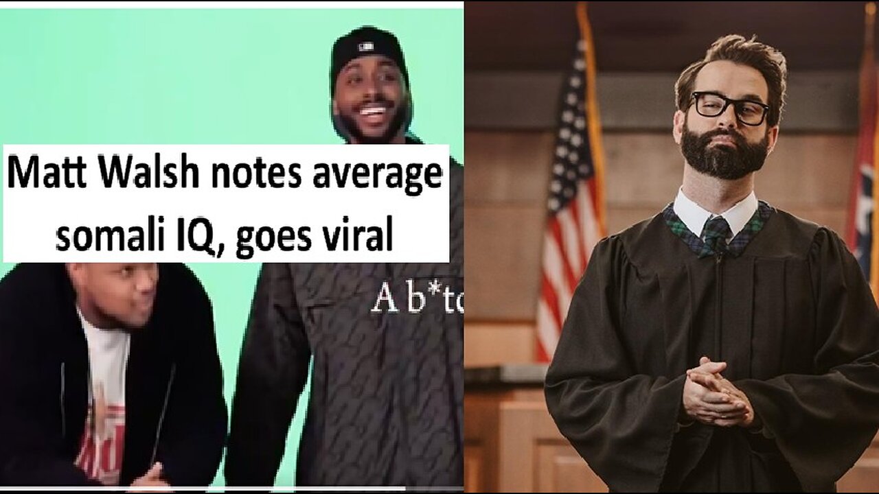 Matt Walsh on average iq of Somalia goes viral