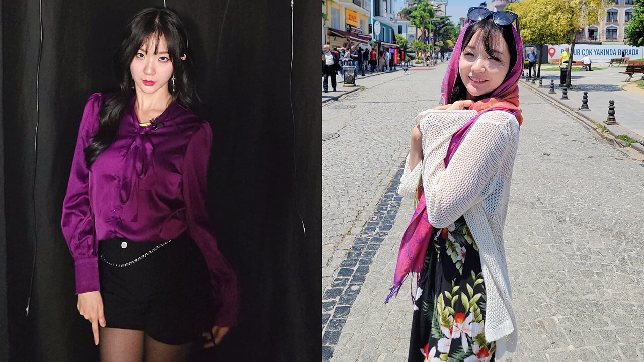 Woman Stopped for Making Peace Sign at Hagia Sophia, Turkey