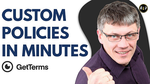 Generate a Privacy Policy in Minutes | GetTerms Lifetime Deal