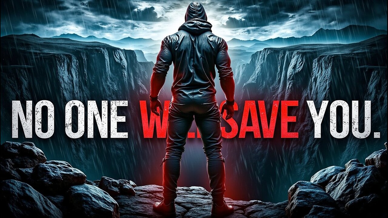 No One Is Coming To Save You Motivational Speech