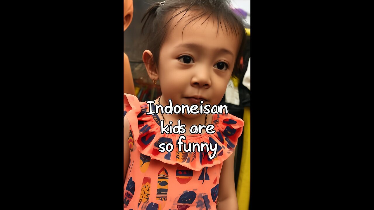 Indonesian kids are so funny