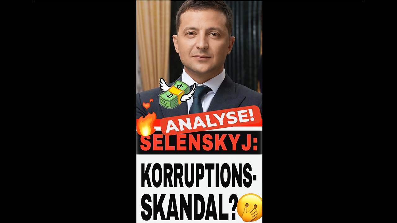 Korruptionsskandal um Selenskyj geplatzt – Zufall oder Plan? 🔥