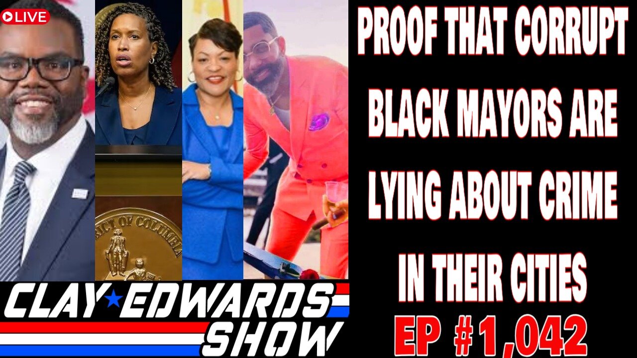 BLACK MAYORS ARE LYING ABOUT CRIME STATS (Ep #1,042)