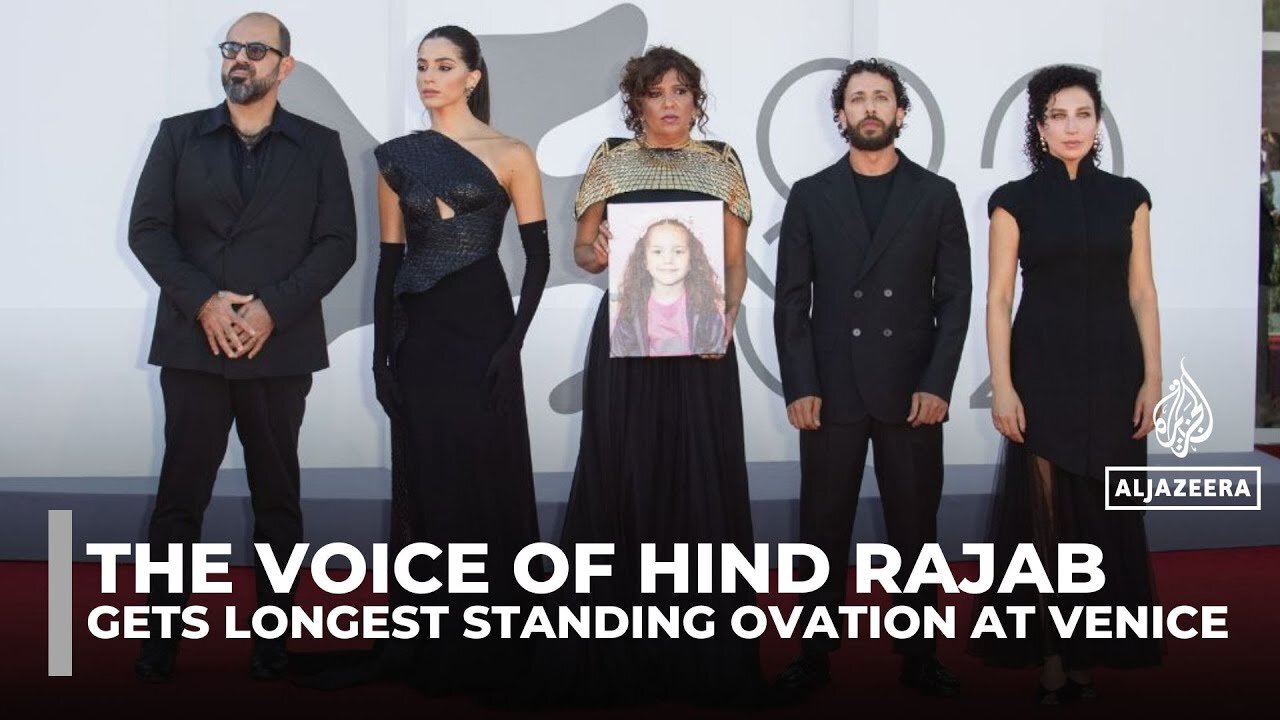 The Voice of Hind Rajab gets record 23-minute ovation at Venice premiere