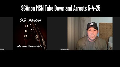 SGAnon MSN Take Down and Arrests 5-4-25