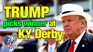 TRUMP picks winner at KY Derby