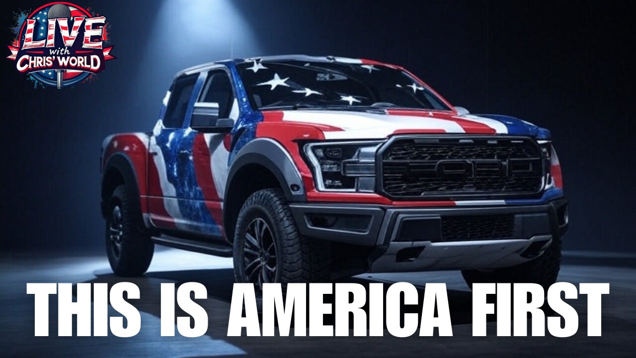 LIVE WITH CHRIS'WORLD - THIS IS HOW WE PUT AMERICA FIRST
