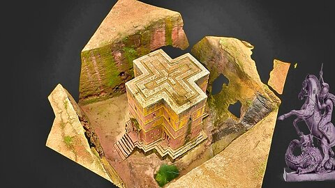 Korean TV: Church of St. George, Ethiopia, A Church Carved Out of The Ground to Create Jerusalem II
