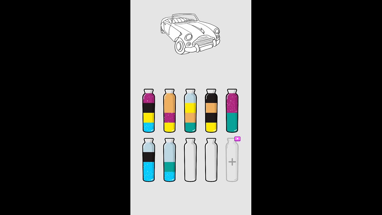 sort colour and colouring the car