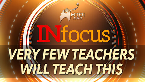 INFOCUS | Very Few Teachers Will Teach This