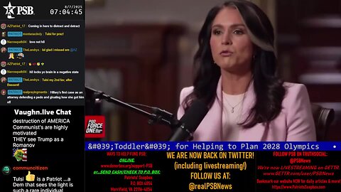 2025-08-07 07:00 EDT - Patriots Soapbox AM: with MykelJaye